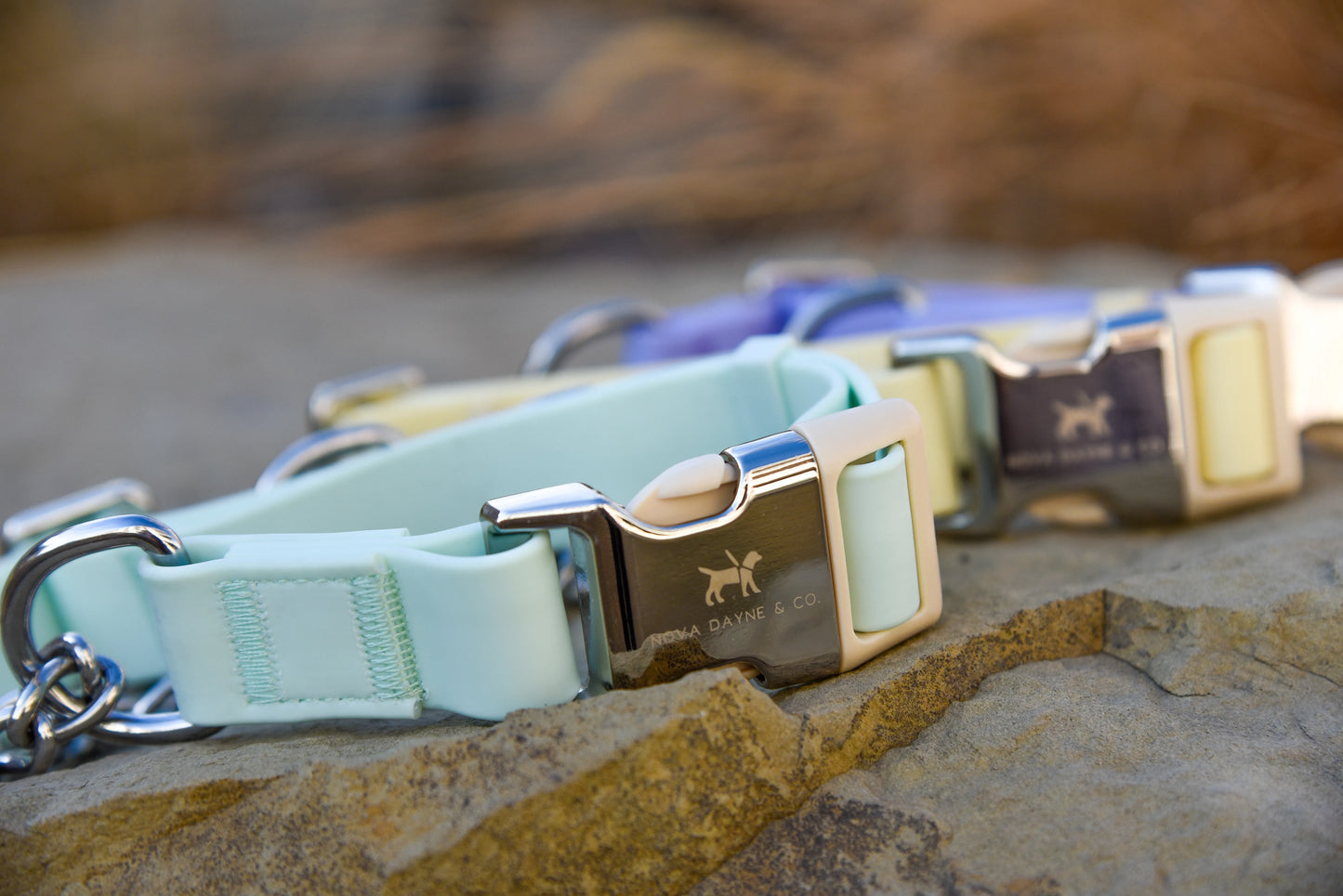 Mint Martingale Collar