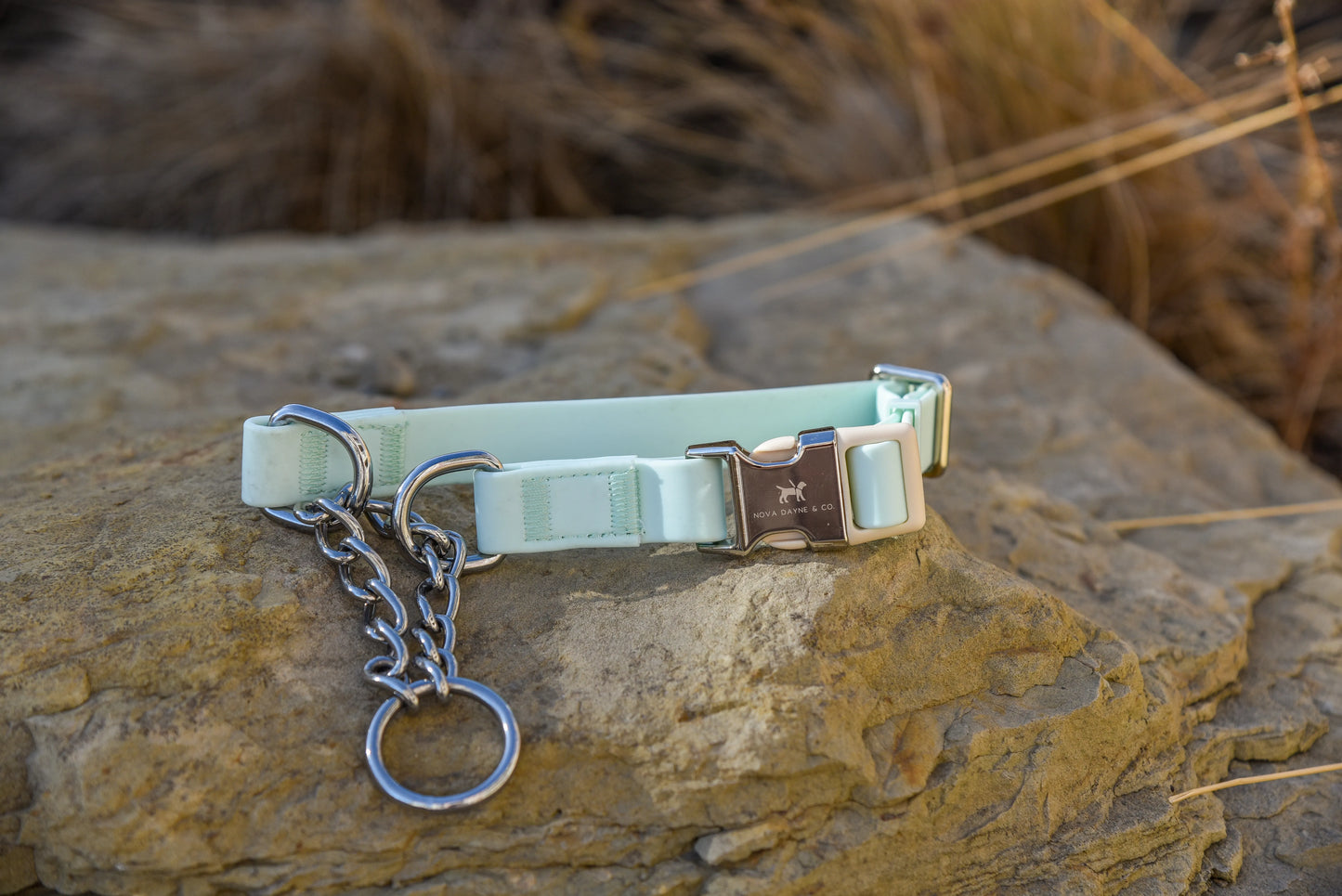 Mint Martingale Collar